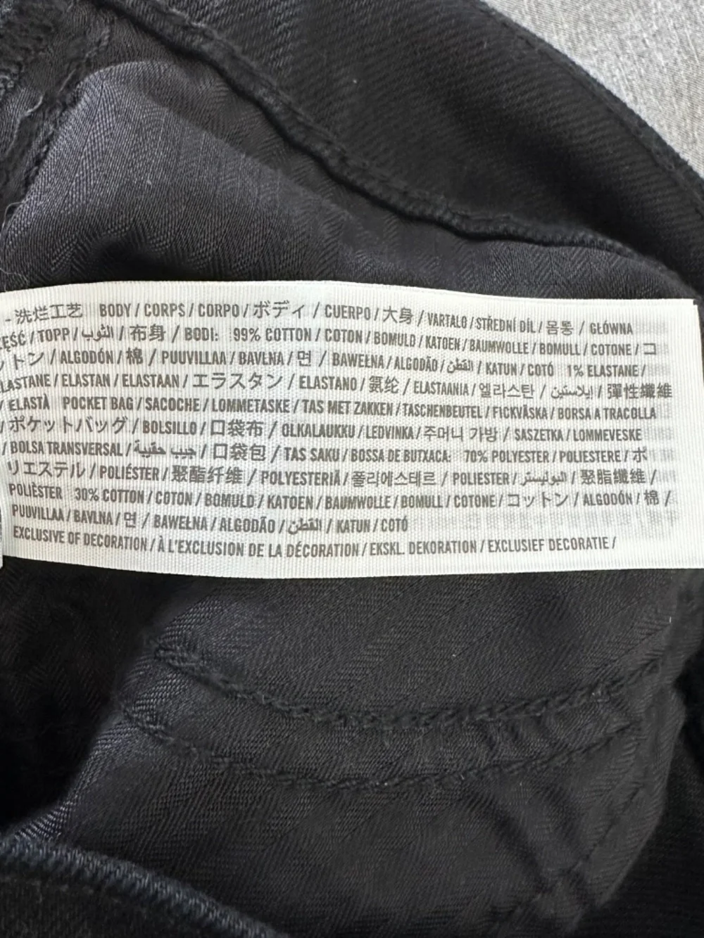 Abercrombie & Fitch Women’s Size 28 Mid Rise 90's Straight Jeans Extra Short Bla - Picture 4 of 8